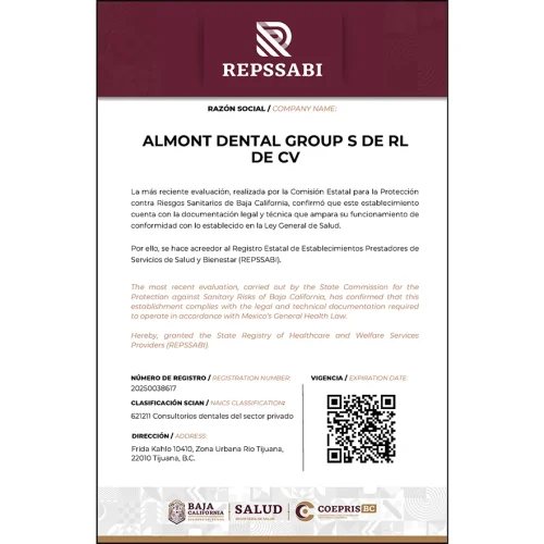 ALMONT DENTAL GROUP S DE RL DE CV copia