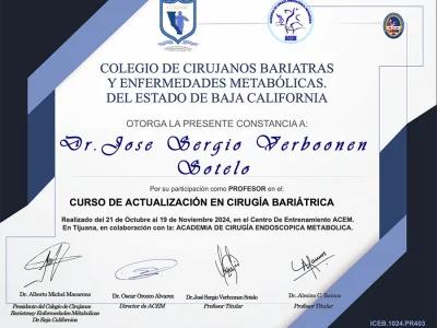 CCBEMEBC Dr Sergio Verboonen Sotelo